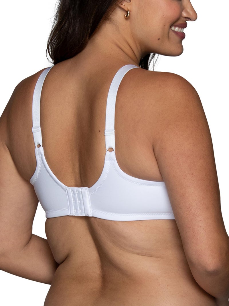 Vanity Fair womens Full Figure Beauty Back Smoothing Bra, Underwire - White, 40DD US - Image 2